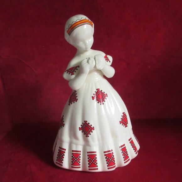 Other - Little Helper, Ukrainian, Porcelain/Ceramic Ornament, Doll, Vintage